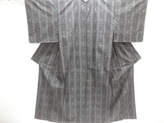 Japanese Kimono / Tsumugi Omeshi Silk